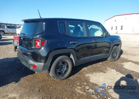 2019 Jeep Renegade Sport Fwd из США, поврежденный, VIN ZACNJAAB2KPK11512